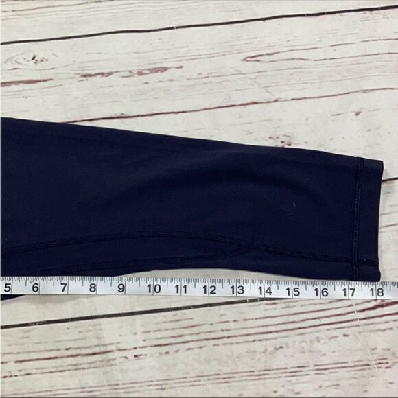 Lululemon Navy Blue Crop Leggings - Picture 8 of 10
